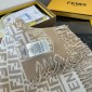 Fendi Wool and Cashmere FF Scarf