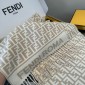 Fendi Wool and Cashmere FF Scarf
