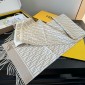 Fendi Wool and Cashmere FF Scarf