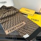Fendi Wool and Cashmere FF Scarf