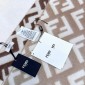 Fendi Wool and Cashmere FF Gradient Scarf