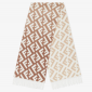 Fendi Wool and Cashmere FF Gradient Scarf