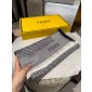 Fendi Silk and Wool FF Shawl
