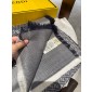Fendi Silk and Wool FF Shawl