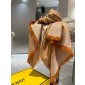 Fendi Silk and Wool FF Shawl