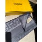 Fendi Silk and Wool FF Shawl
