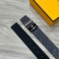 Fendi  Uomo Cintura Reversable 4.0 cm  in Pelle