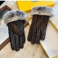 Fendi leather Gloves