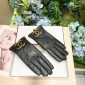 Chanel leather gloves