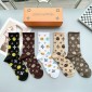 LV socks ( 5 pairs)