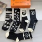 LV socks ( 5 pairs)