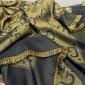 Gucci GG jacquard silk wool shawl 