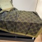 Gucci GG jacquard silk wool shawl 