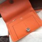 1:1 Hermes Dogon Wallet in soft togo leather