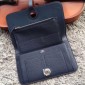 1:1 Hermes Dogon Wallet in soft togo leather