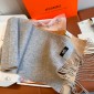 Hermes Cashmere Reversible Scarf