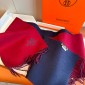 Hermes Cashmere Reversible Scarf