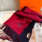 Hermes Cashmere Reversible Scarf