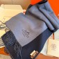 Hermes Cashmere Reversible Scarf