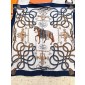 Hermes Silk and cashmere Shawl