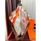 Hermes silk square scarf 90cm