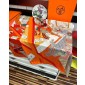 Hermes silk square scarf 90cm