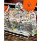 Hermes silk square scarf 90cm