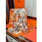 Hermes silk square scarf 90cm