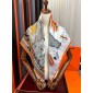 Hermes silk square scarf 90cm
