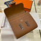 1:1 Hermes Constance Compact Wallet in epsom leather