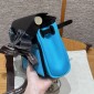 Hermes Herbag Mini Bag- bleu riviera/ noir