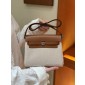 Hermes Herbag Mini Bag- Ecru//beige /fauve