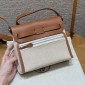 Hermes Herbag Mini Bag- Ecru//beige /fauve