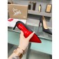 Christian Louboutin Satin Pumps, Heel 8.5cm/10.5cm ,  Size 35-42
