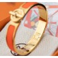 Hermes Clic Genan Bangle-Brown