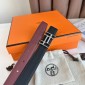 Hermes H au Carre Twist Belt 24mm