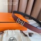 Hermes H au Carre Twist Belt 24mm