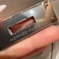 Hermes Kelly Lakis Pocket 28 / 32 in Swift Leather-Girs Asphalte