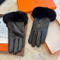 Hermes Leather Gloves