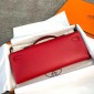 1:1 Hermes Kelly Cut clutch in epsom leather