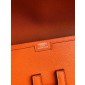 1:1 Hermes jige clutch in pelle epsom