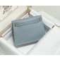 Hermes Kelly Danse Shoulder Bag-Blue lin