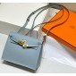 Hermes Kelly Danse Shoulder Bag-Blue lin