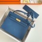 Hermes Kelly Danse Shoulder Bag-Deep blue