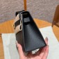 Hermes Kelly Pochette in Epsom Leather-Black