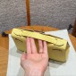 Hermes Kelly Pochette in Swift Leather-Jaune Poussin