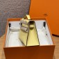 Hermes Kelly Pochette in Swift Leather-Jaune Poussin