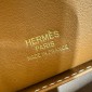 Hermes Kelly Pochette in Swift Leather-Brown