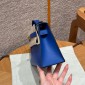 Hermes Kelly Pochette in Swift Leather-Blue electric
