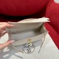 Hermes Kelly Pochette in Epsom Leather-Cream white